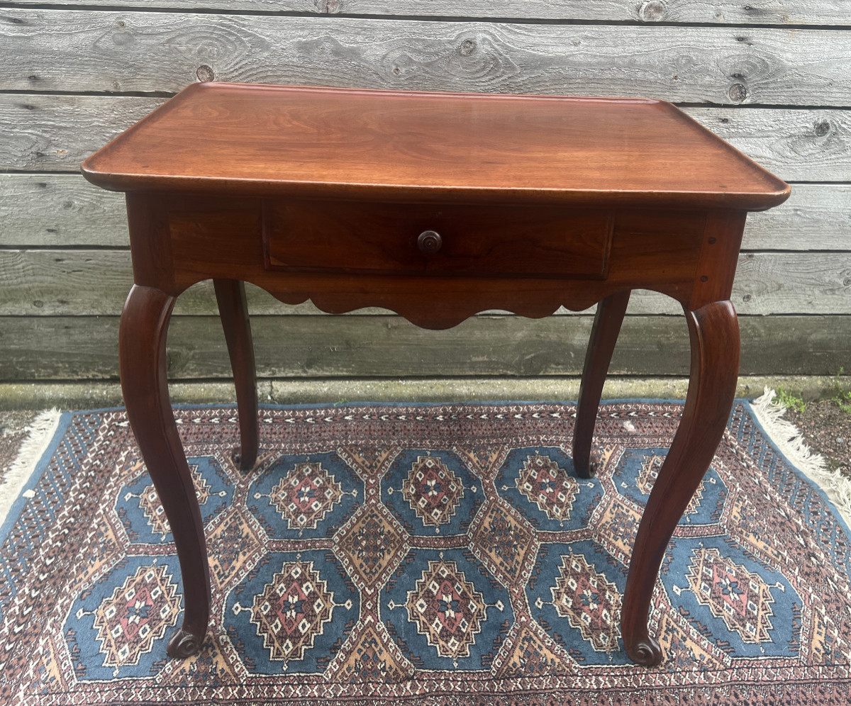 Mahogany Cabaret Table, Louis XV Port Furniture
