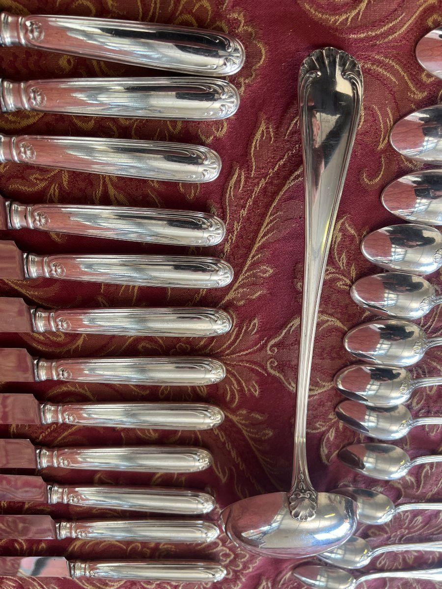 Boulenger 61-piece Silver Metal Cutlery Set-photo-3