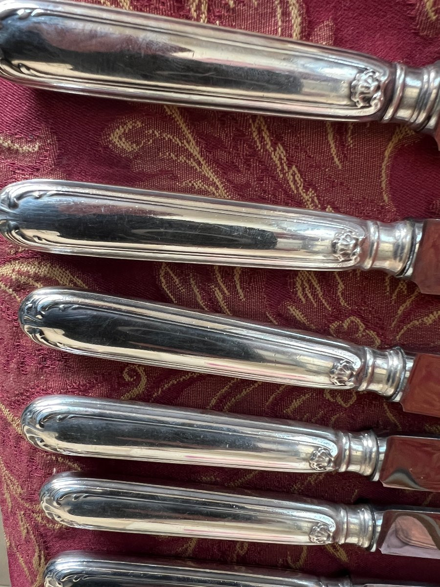 Boulenger 61-piece Silver Metal Cutlery Set-photo-7