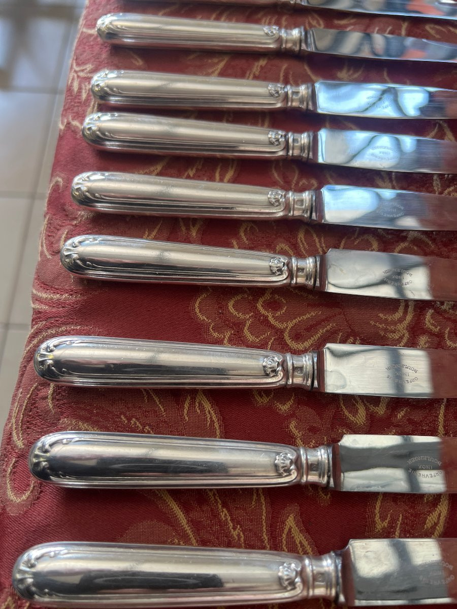 Boulenger 61-piece Silver Metal Cutlery Set-photo-8