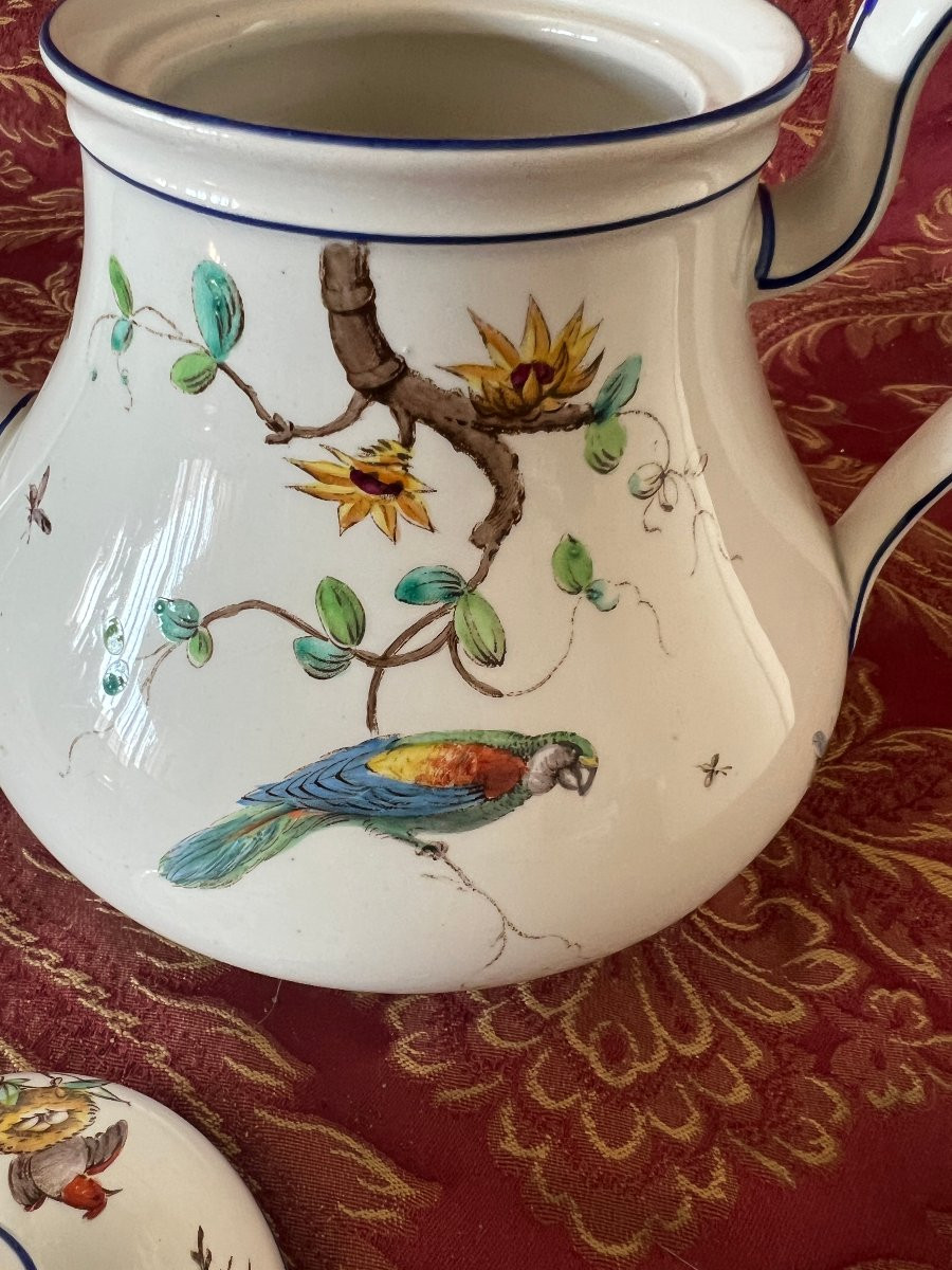 Fine Earthenware Teapot, Nella, Vieillard, Bordeaux-photo-7