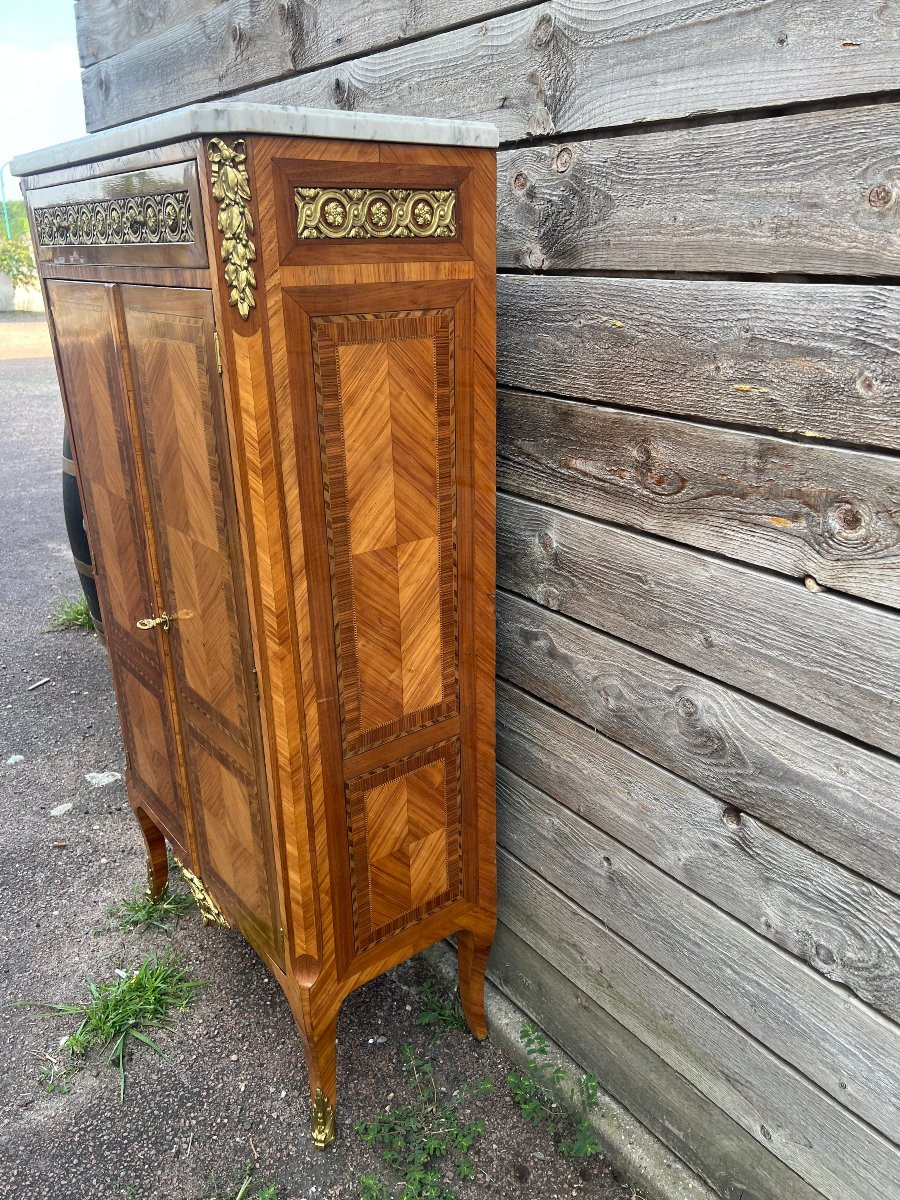 Small Inlaid Cabinet-photo-4