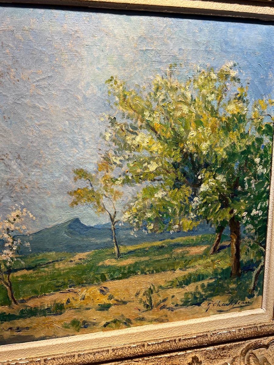 G. Charlopeau Landscape Of The South Of France-photo-1