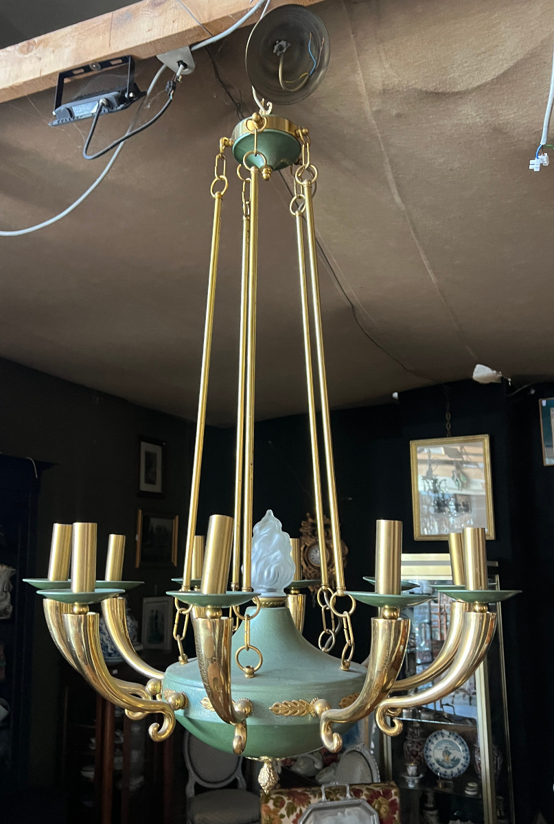 Lustre de Style Empire .XX S.Maison Terras