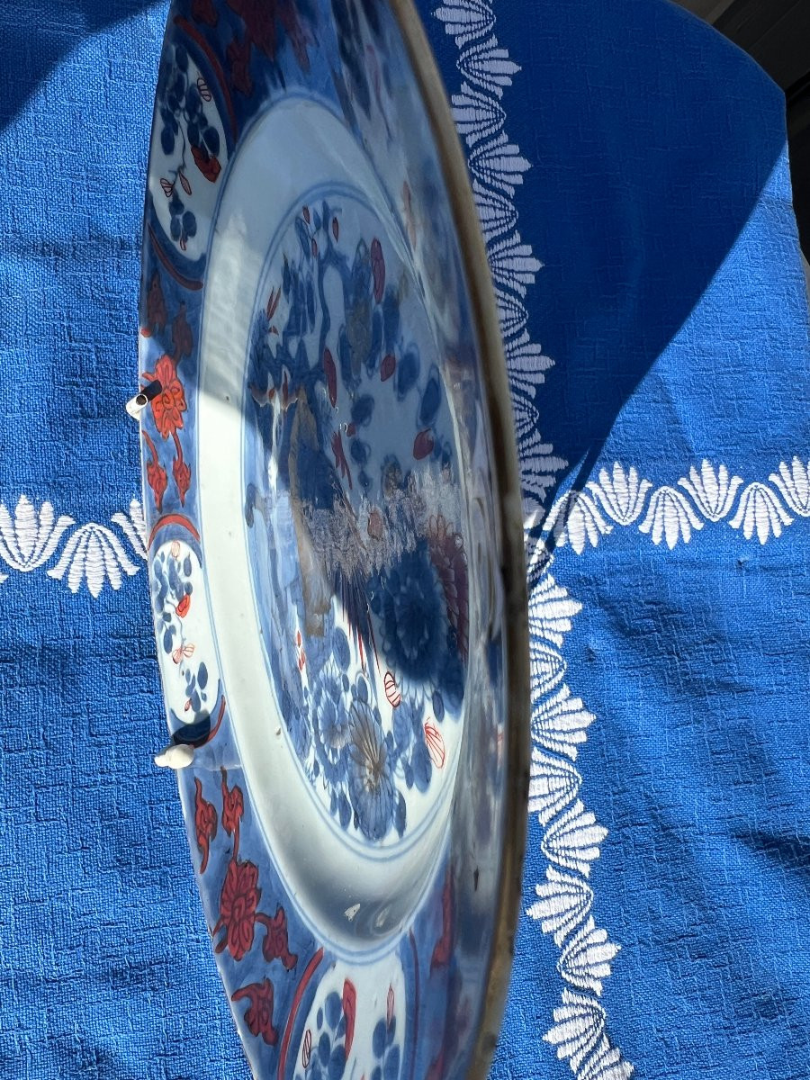 Deep Plate, Japanese Imari Decoration, China, 18th Century-photo-8