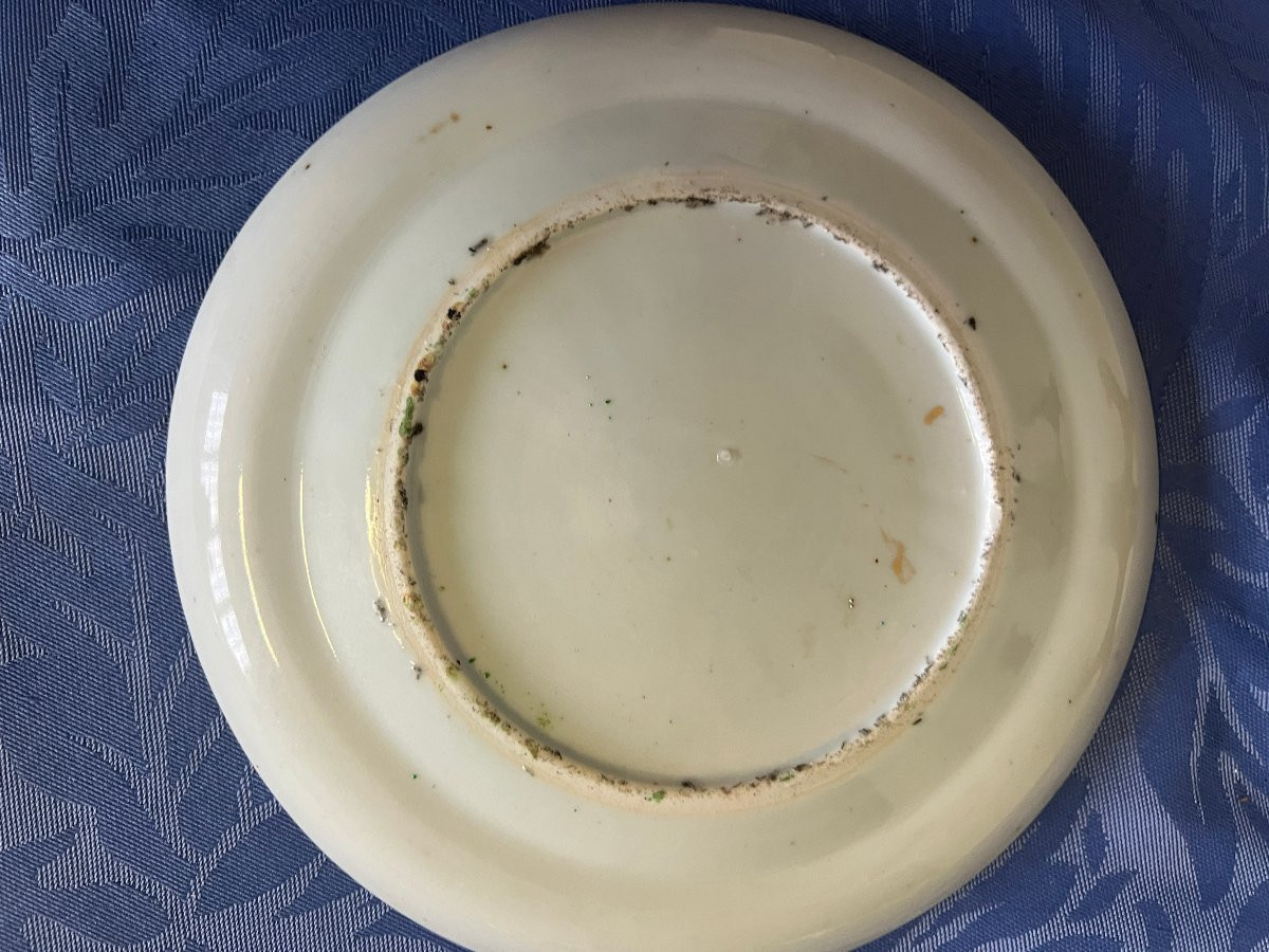 Assiette Canton , porcelaine de Chine, XIX S. Ø21 cm-photo-4