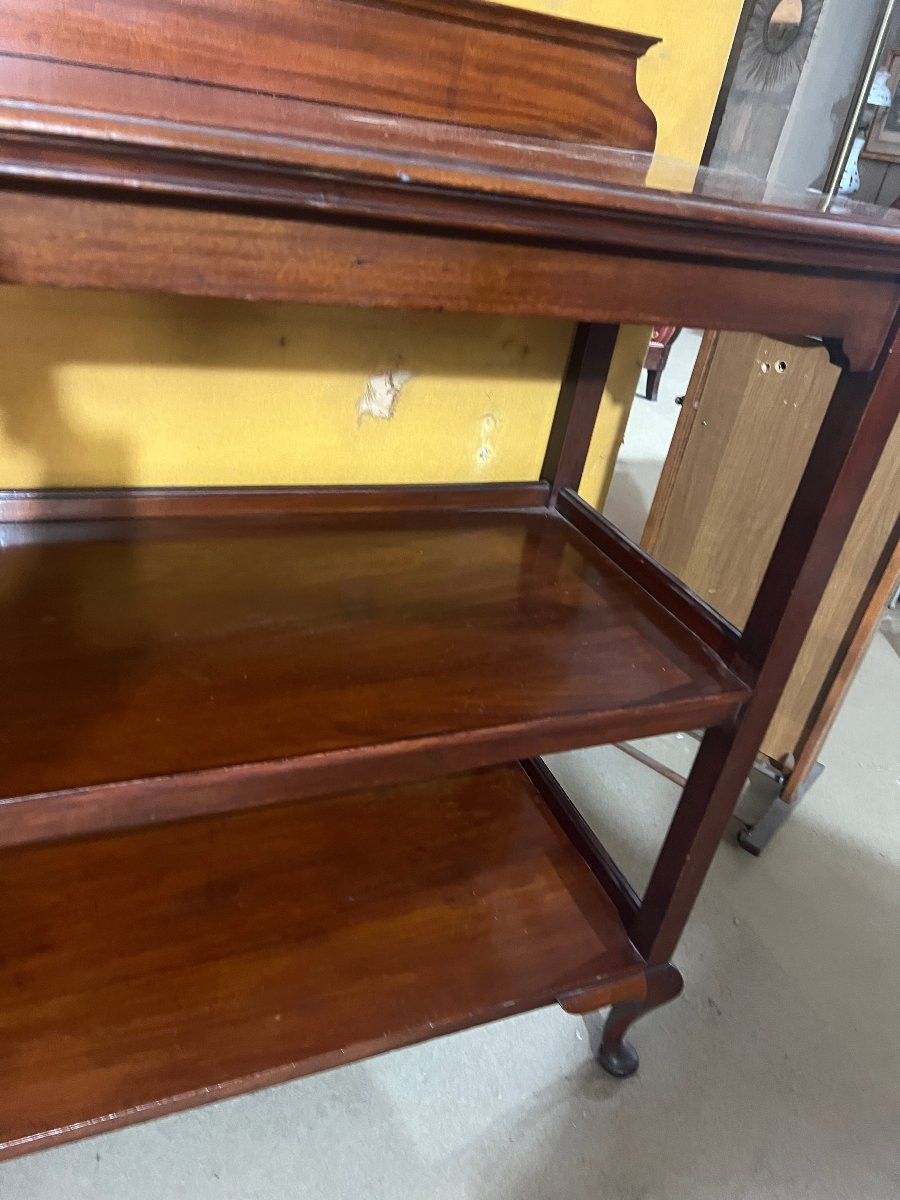 English Mahogany Sideboard, 3 Tiers, 19th Century-photo-3