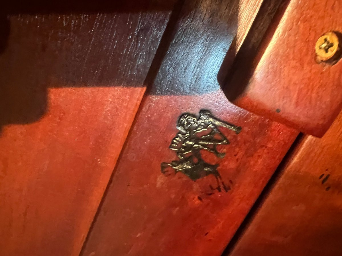 English Mahogany Marine Table -photo-4