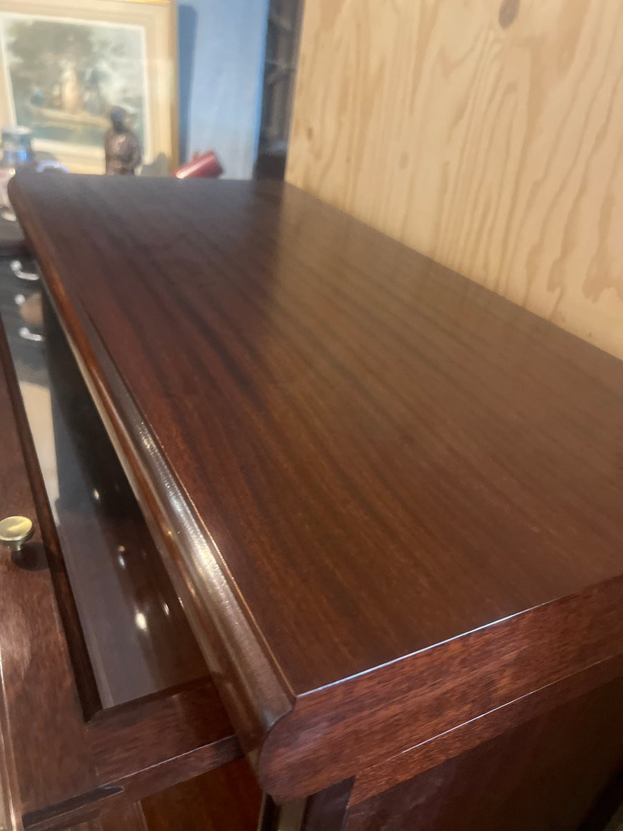 Md Occasional Cabinet In Mahogany-photo-1