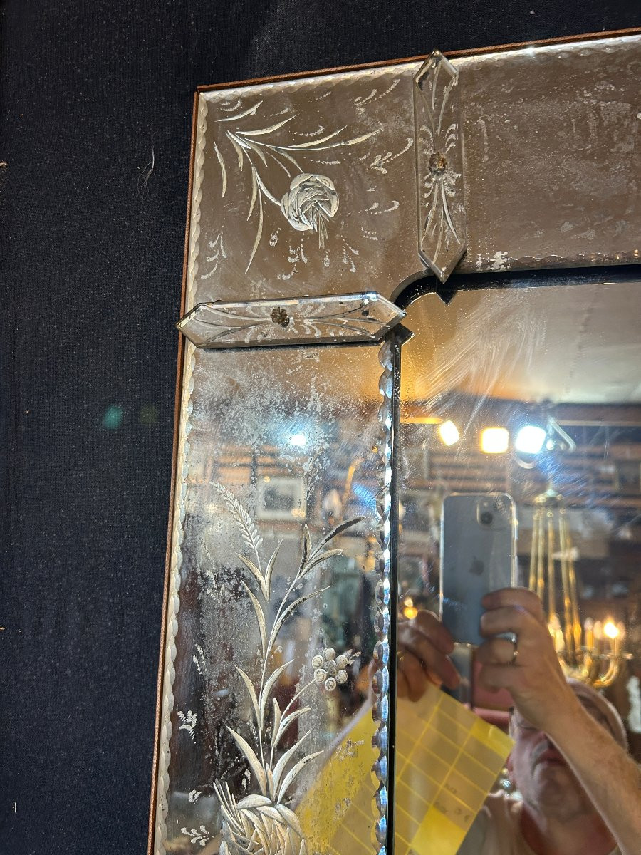 Rectangular Venetian Mirror-photo-4