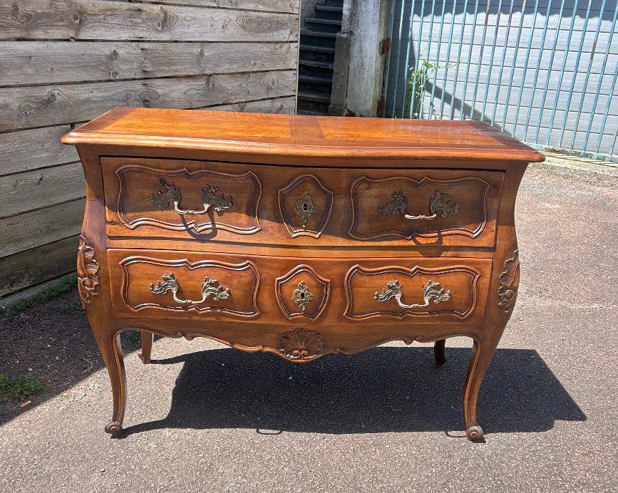 Commode Sauteuse de Style louis XV-photo-2