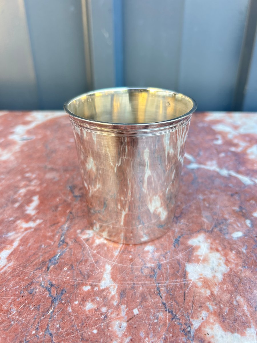 Timbale argent massif  , 115g, par Tonnelier Théodore-photo-7