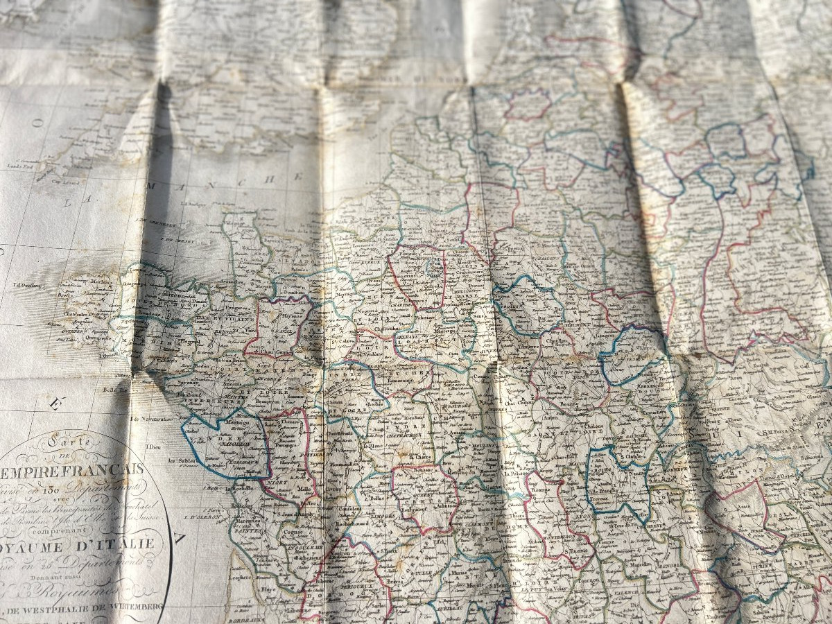 Carte de l'Empire français et du Royaume d'Italie 1811-photo-5