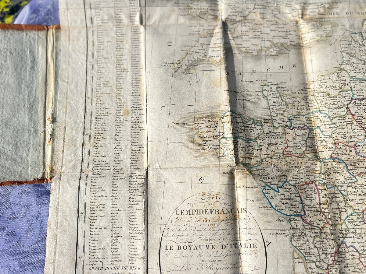 Carte de l'Empire français et du Royaume d'Italie 1811-photo-8