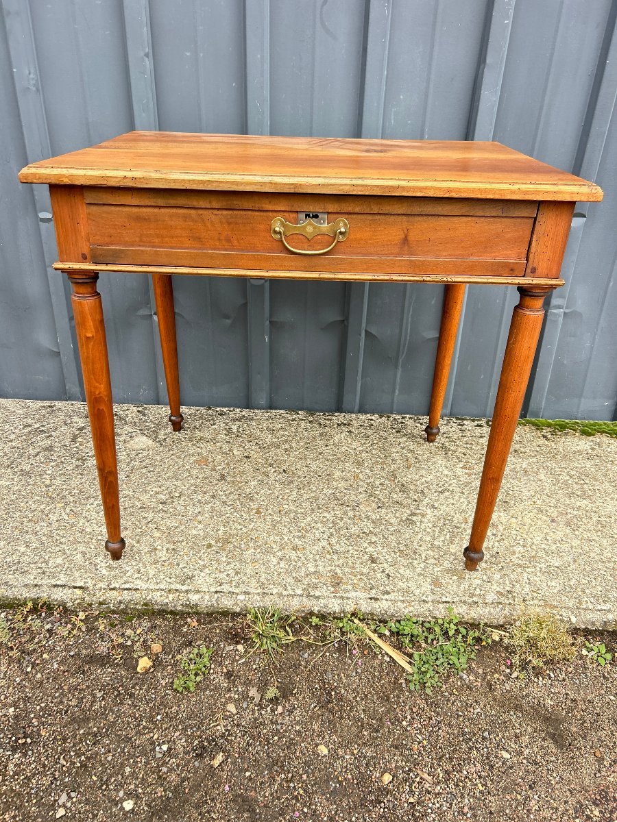 Bureau Directoire en noyer-photo-3