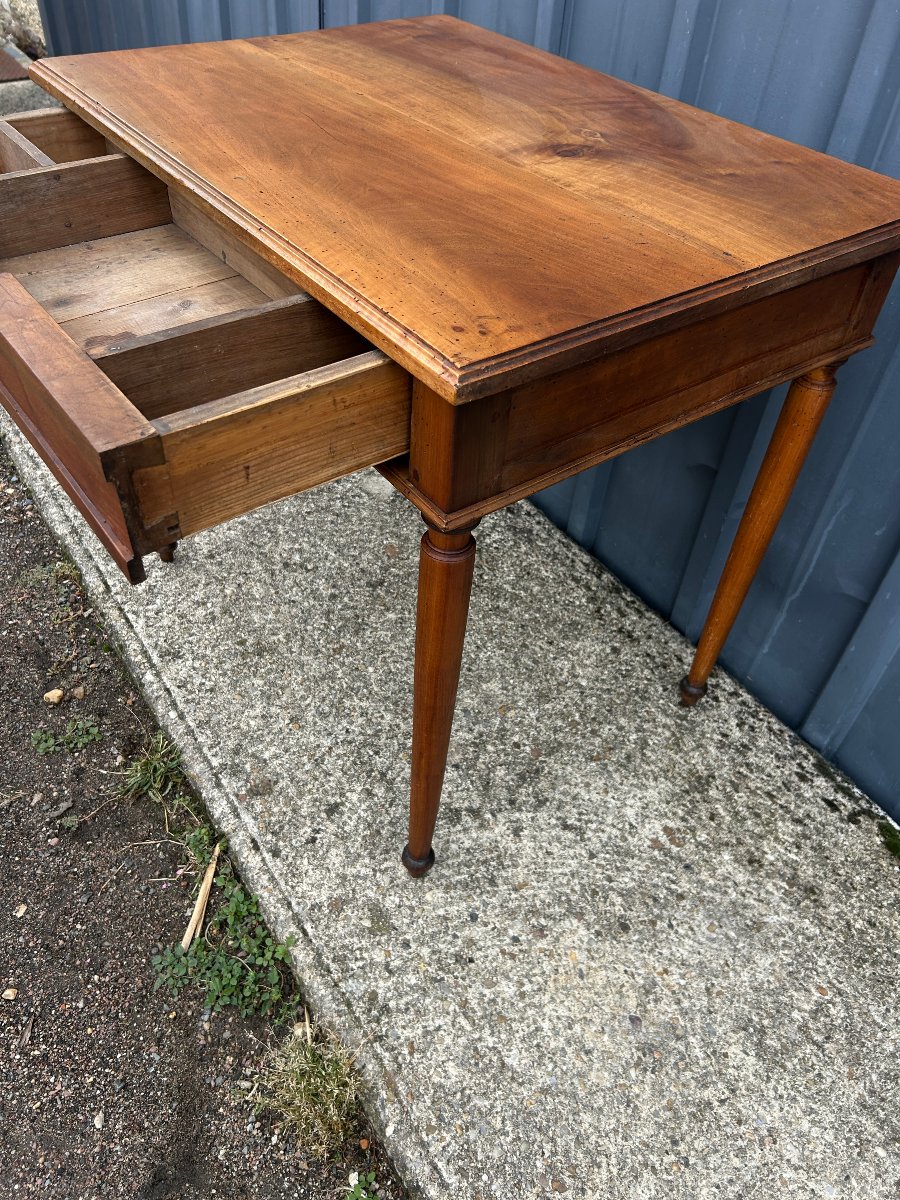 Bureau Directoire en noyer-photo-2