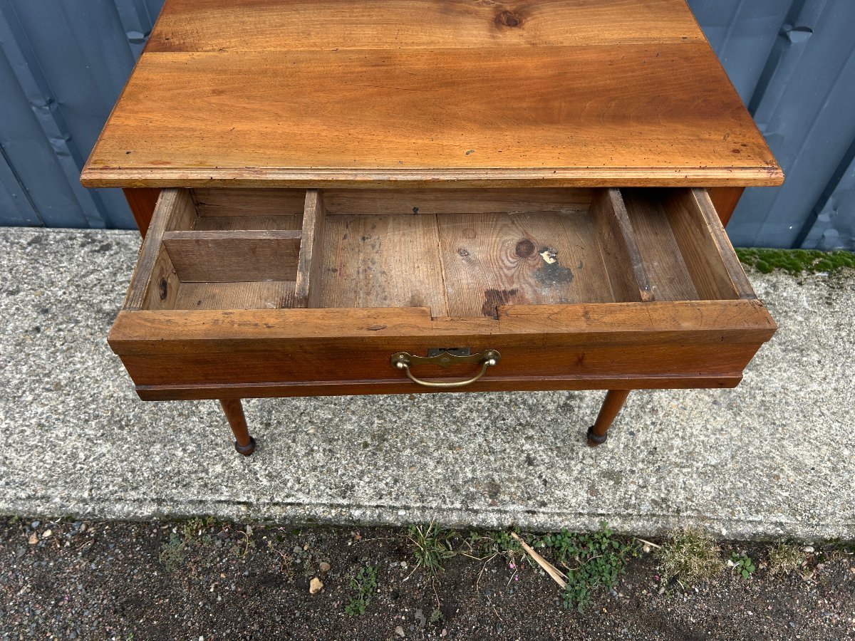 Bureau Directoire en noyer-photo-3