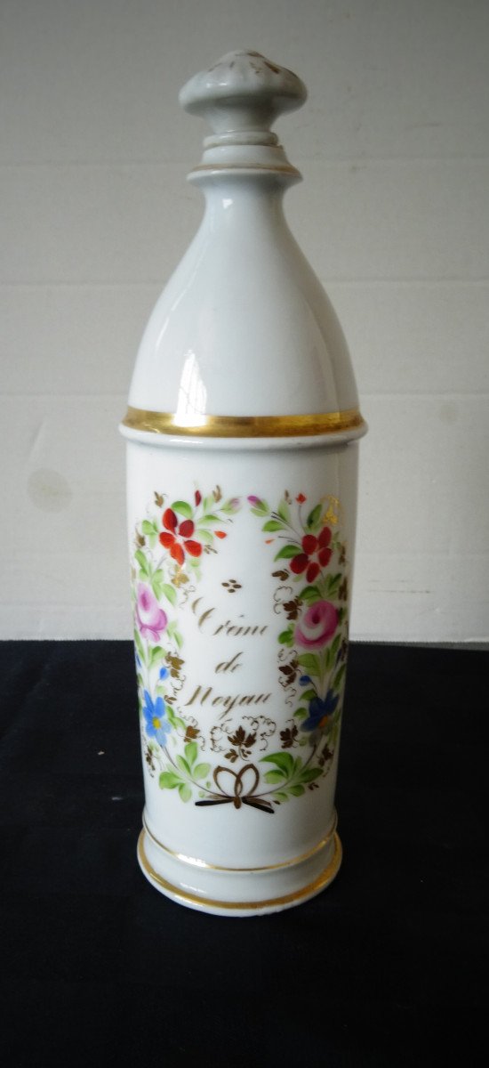 Porcelain Water Bottle, Floral Decor