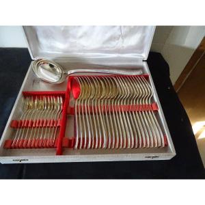 Alfenide Silver Plated Cutlery Set 37 Pieces