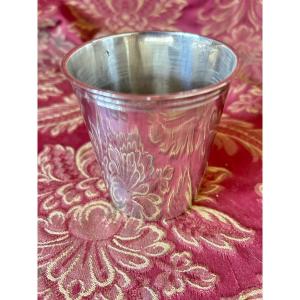Timbale argent massif , 115g, par Tonnelier Théodore