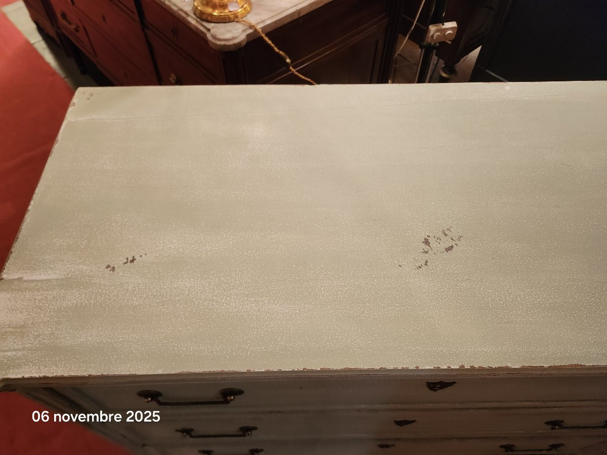 Louis XVI Painted Commode, Late 18th Century-photo-2