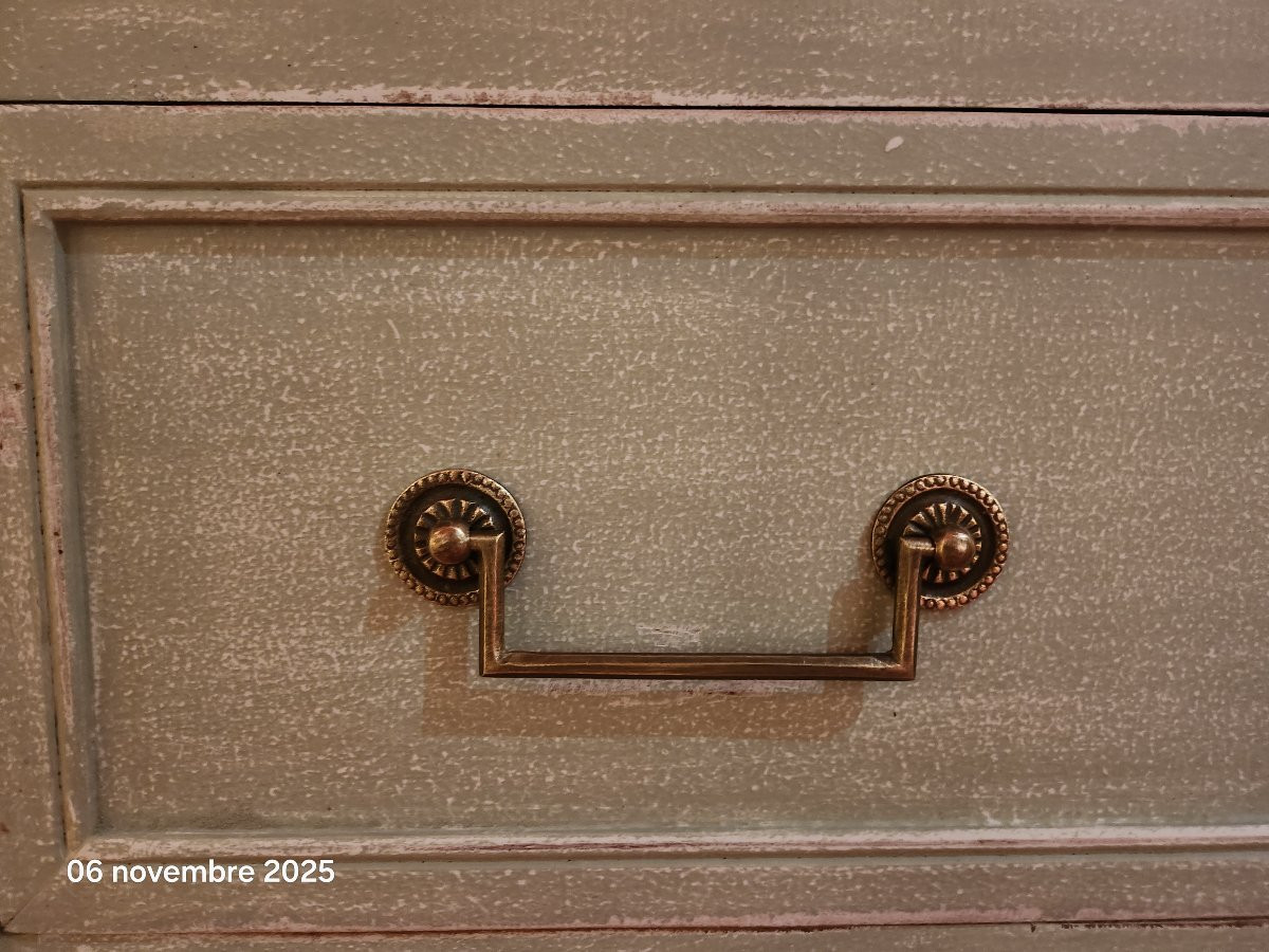 Louis XVI Painted Commode, Late 18th Century-photo-1