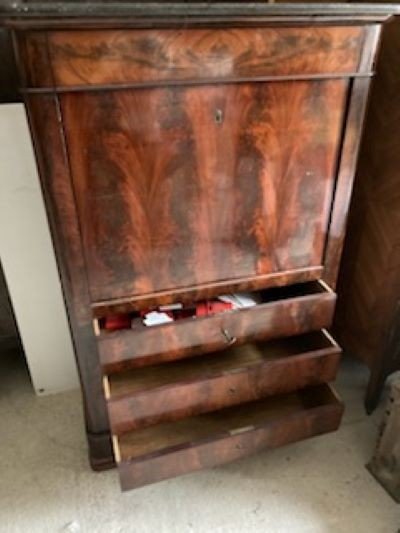 Secretaire d'époque Louis Phillipe-photo-3