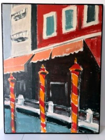 Oil On Canvas Luigi Salvi