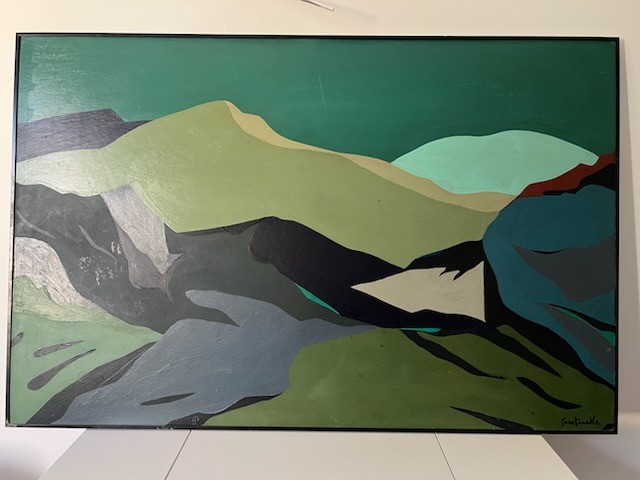 Painting Elio Santerella