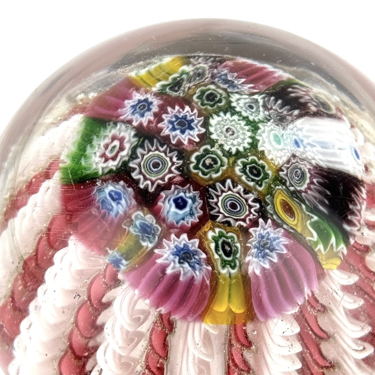 Boule De Rampe D’escalier En Verre Et Bronze – Murano, XIXe Siècle -photo-6
