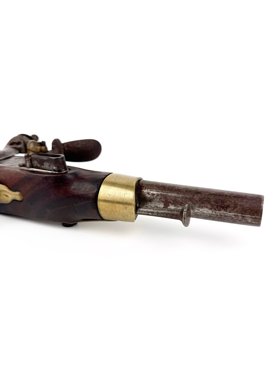 French Flintlock Pistol – Model An XIII – 1813 – Tulle Imperial Arsenal – Napoleonic Era-photo-1