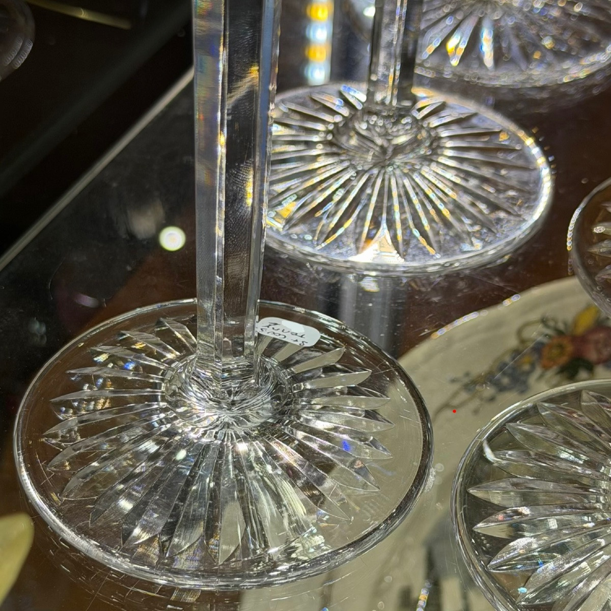 Tommy Saint-Louis – Service de 6 verres Roemer en cristal multicolore-photo-1