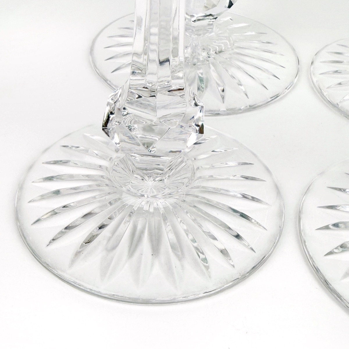 Baccarat – 6 verres Roemer modèle Colbert vert-photo-1