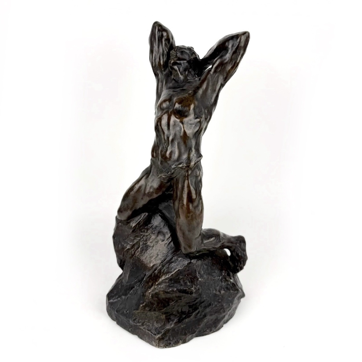 Alfredo Pina – “extreme Effort,” Bronze Sculpture