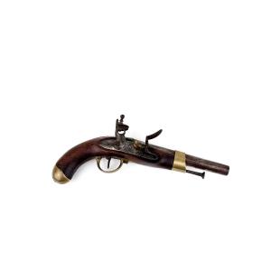 Pistolet à silex modèle An XIII – 1813 – Manufacture impériale de Tulle – Premier Empire