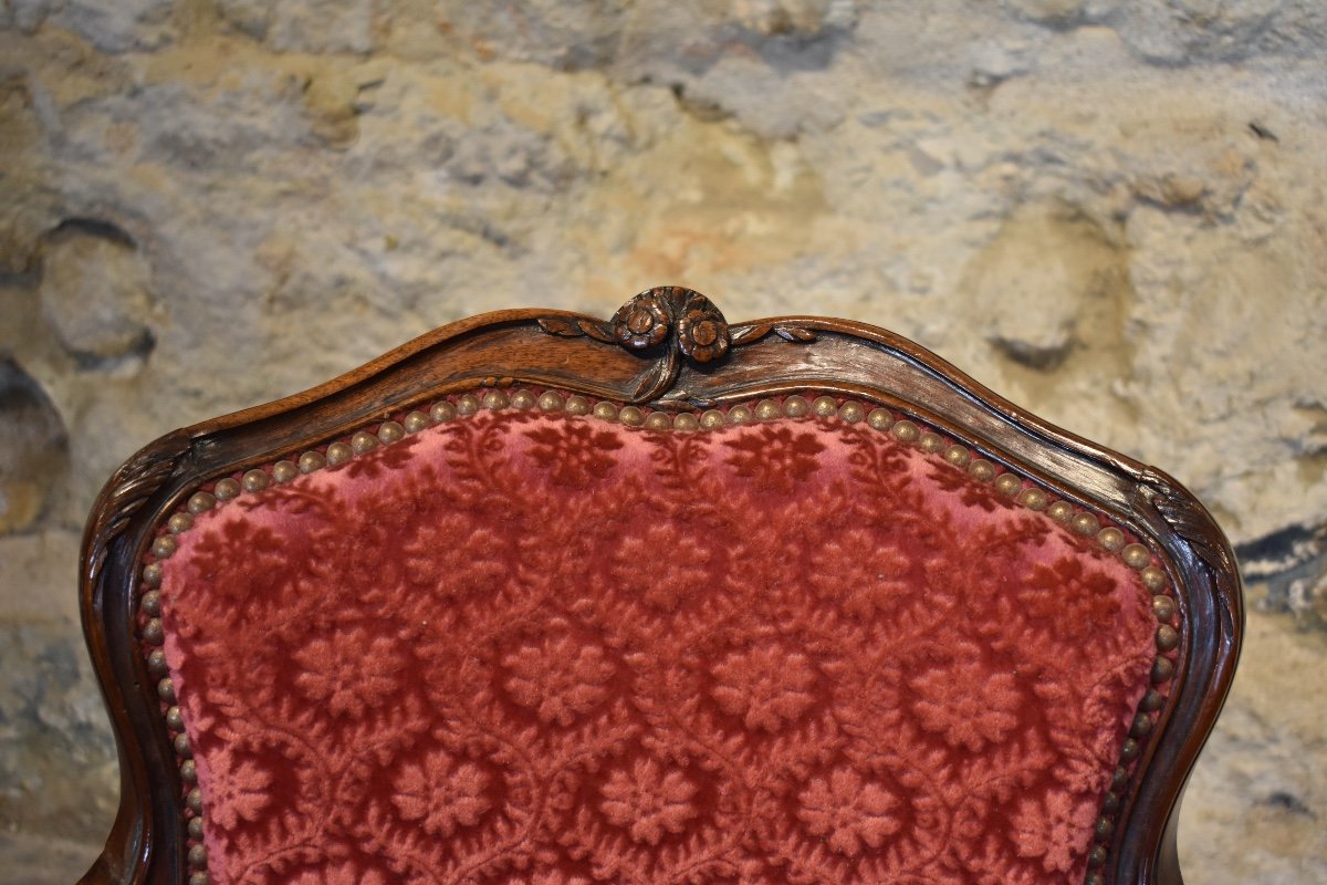 Pair Of Louis XV Period  Armchairs-photo-2