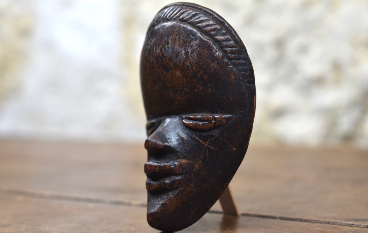Africa - Passport Miniature Mask - Dan,  Côte D’ivoire  - -photo-1