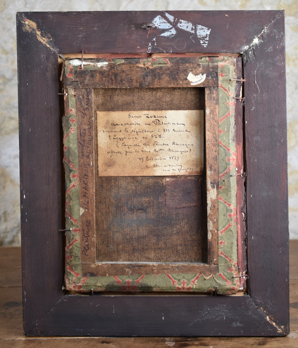 Pierre Charles Marquis (1798-1874) - Saint Zosimus And Saint Mary Of Egypt - -photo-1