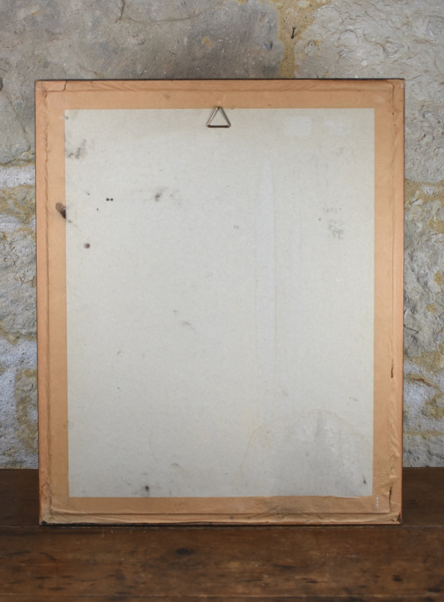 Henry De Groux (1866-1930) - Charcoal Drawing Of An Aviator, 1915 - -photo-4