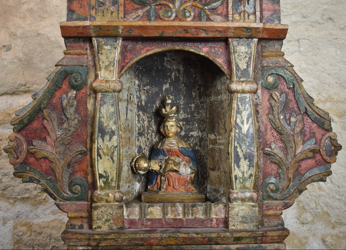 Baroque Oratory - Pietà - Cross Of The Passion - Savoy - 17th Century-photo-2