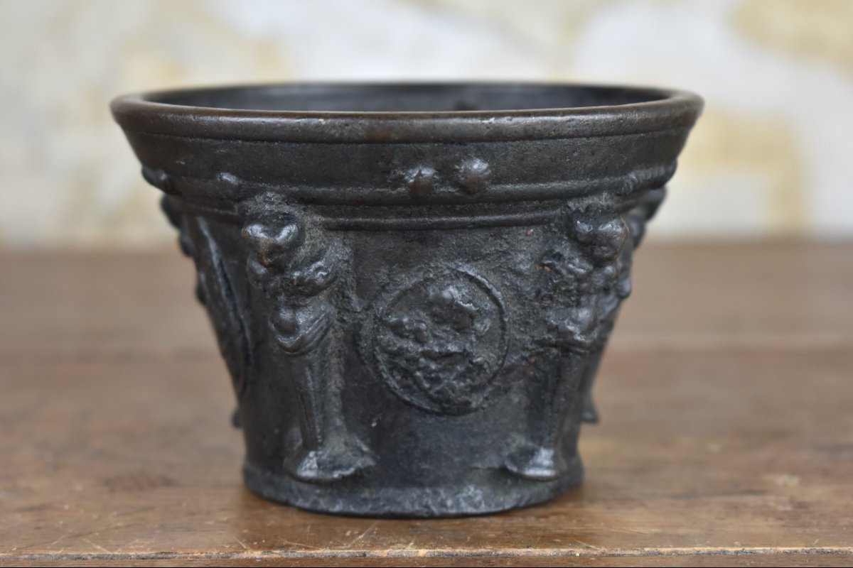 Bronze Mortar - Le Puy - 17th Century -photo-3