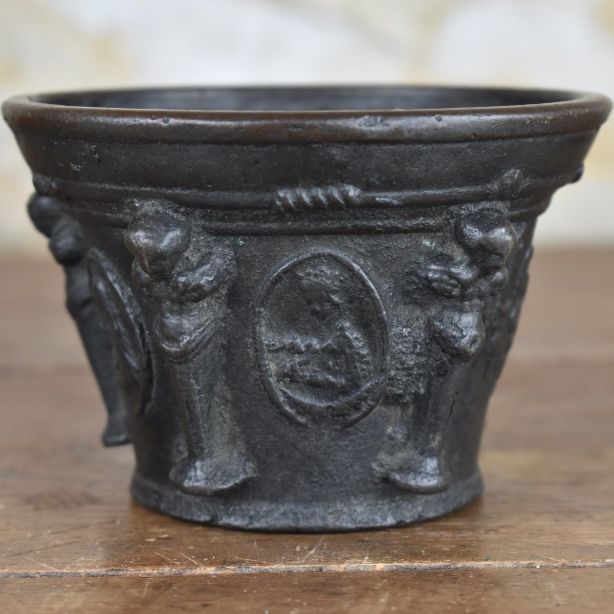 Bronze Mortar - Le Puy - 17th Century -photo-4