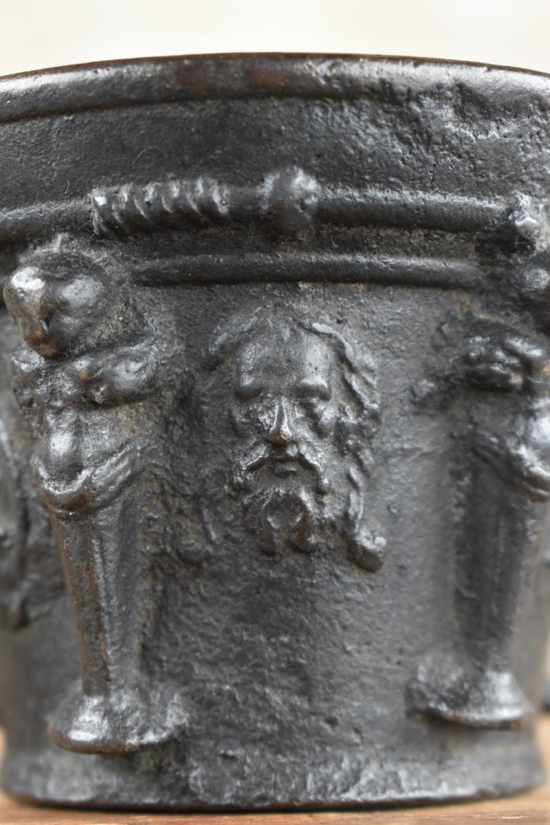 Bronze Mortar - Le Puy - 17th Century -photo-3