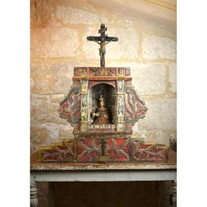 Baroque Oratory - Pietà - Cross Of The Passion - Savoy - 17th Century