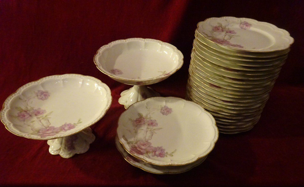 Haviland Limoges Porcelain Table Service-photo-3