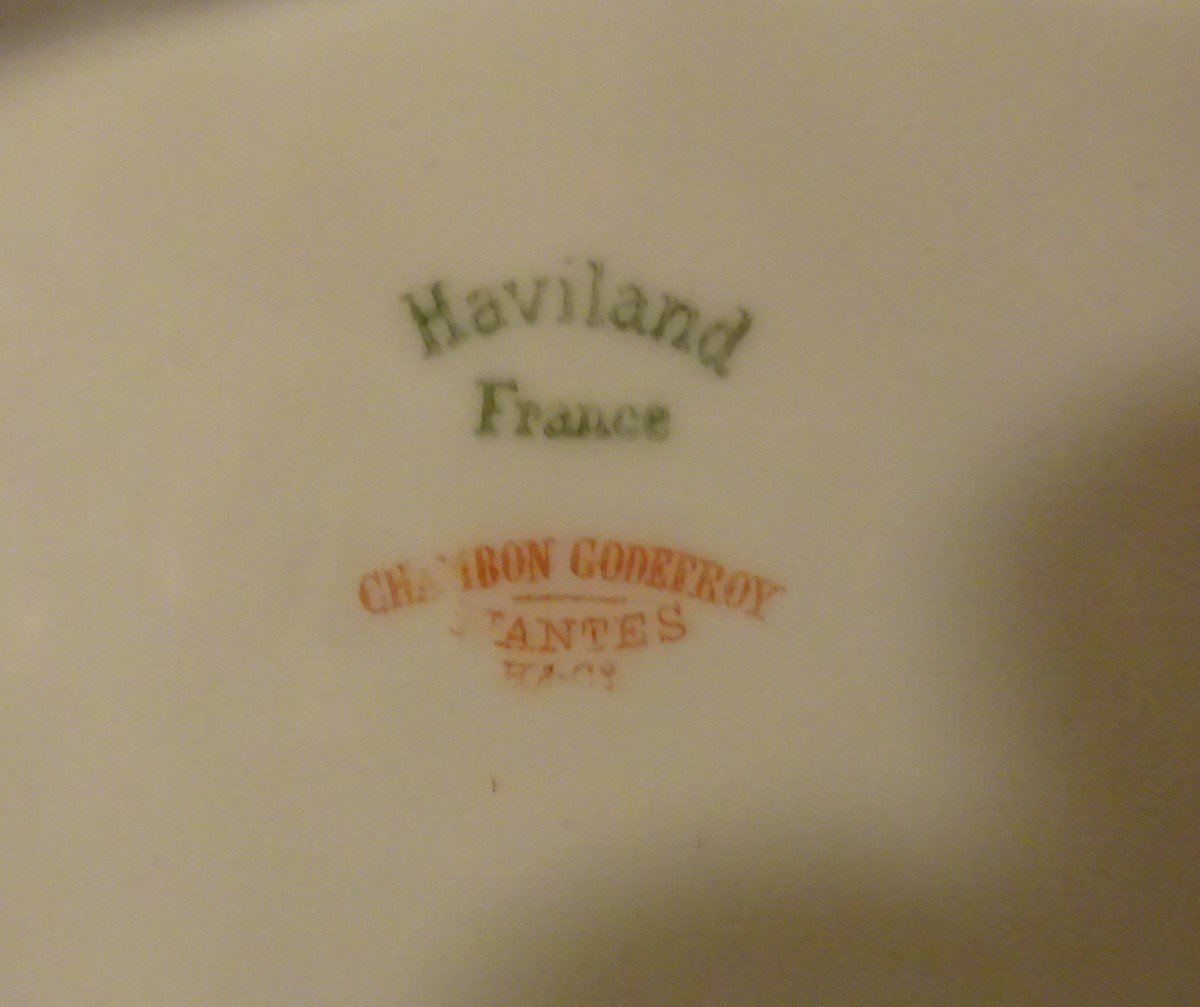 Service De Table En Porcelaine De Limoges Haviland-photo-7