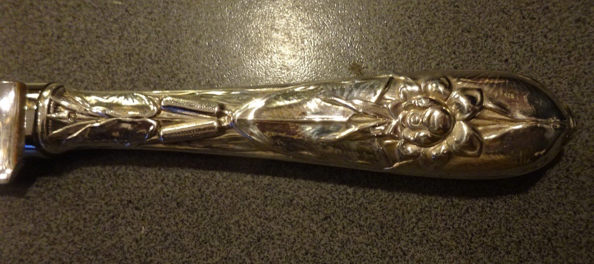 Series Of Twelve Art Nouveau Style Table Knives-photo-4