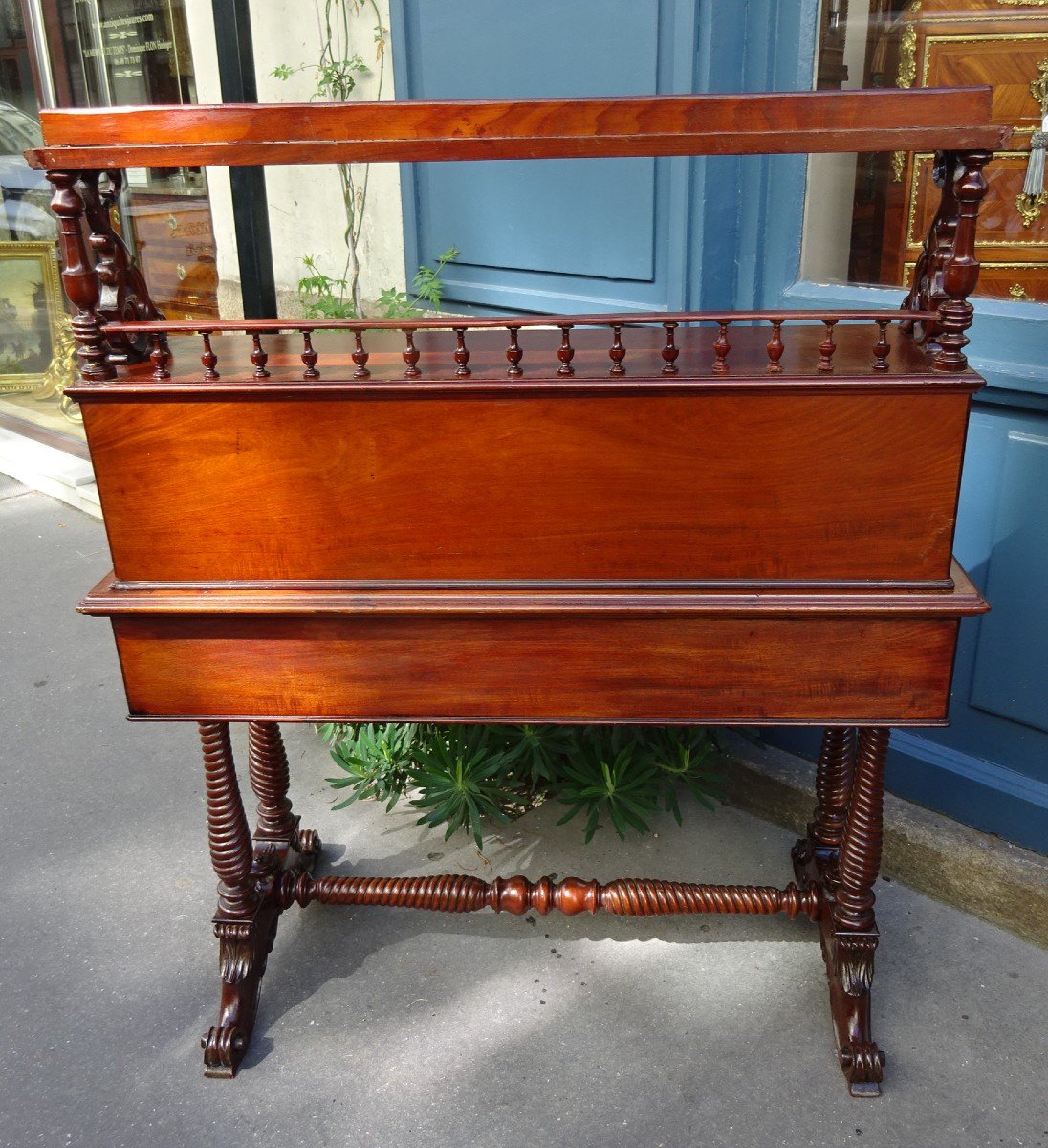 Happiness Of The Day In Mahogany Louis-philippe Period-photo-5