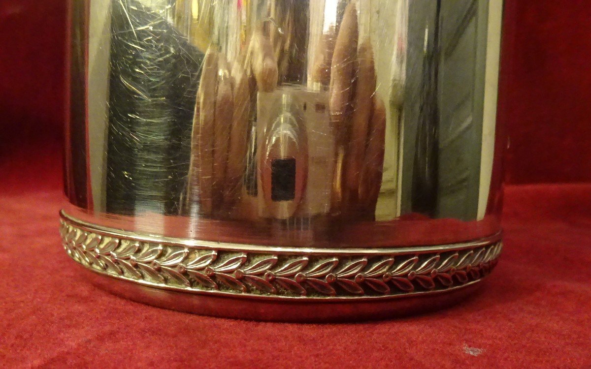 Empire Style Minerva Hallmark Silver Chocolate Pot-photo-4