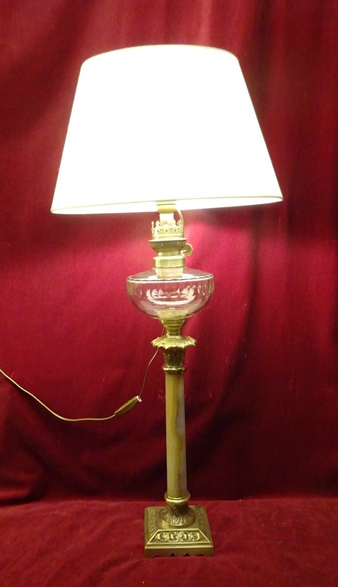 Oil Lamp Electric Mounted